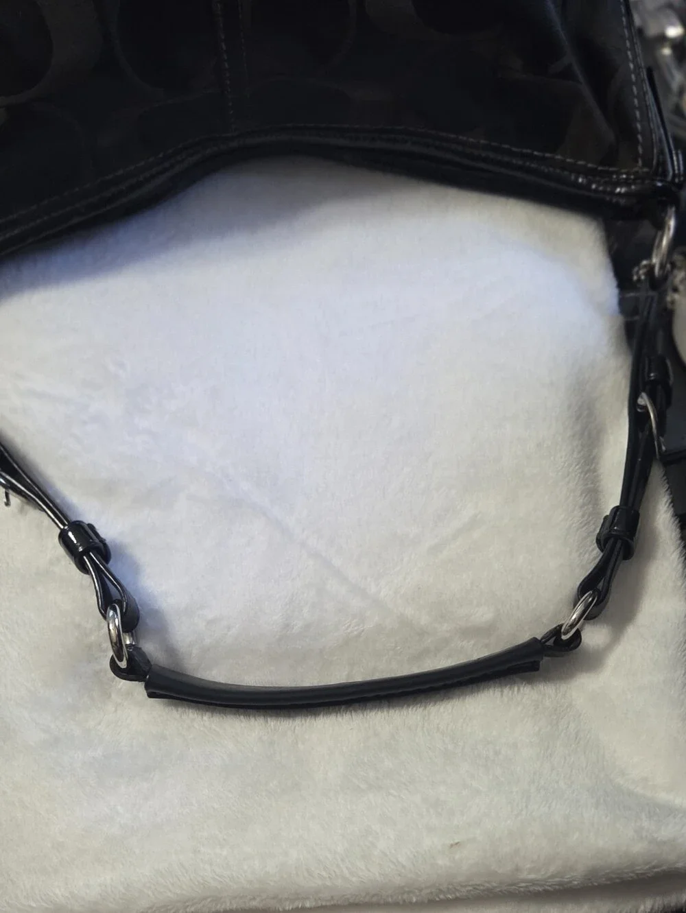 Coach Y2K Signature Large Hobo Bag no. 12676 in Black & BrownEUC